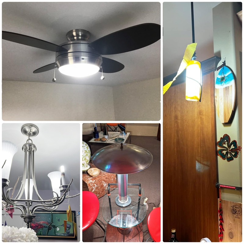E11 Led Bulbs 120V 100W Halogen Candelabra Bulbs Equiva Dimmable,T3