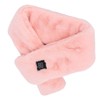 USB Heated Scarf Adjustable Neck Heating Scarf Detachable Plush Warming