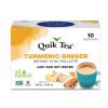 Quik Tea Turmeric Ginger Instant Chai Tea Latte - 10