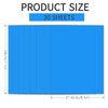 30 Sheets Blue Cardstock 8.5'' x 11'', 250gsm/90lb Heavyweight Cover