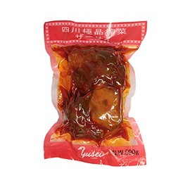 Sichuan Gokokuhin Squeezed Vegetable Sasai / 17.6 oz (500 g), Tomizawa Shoten Chinese Food