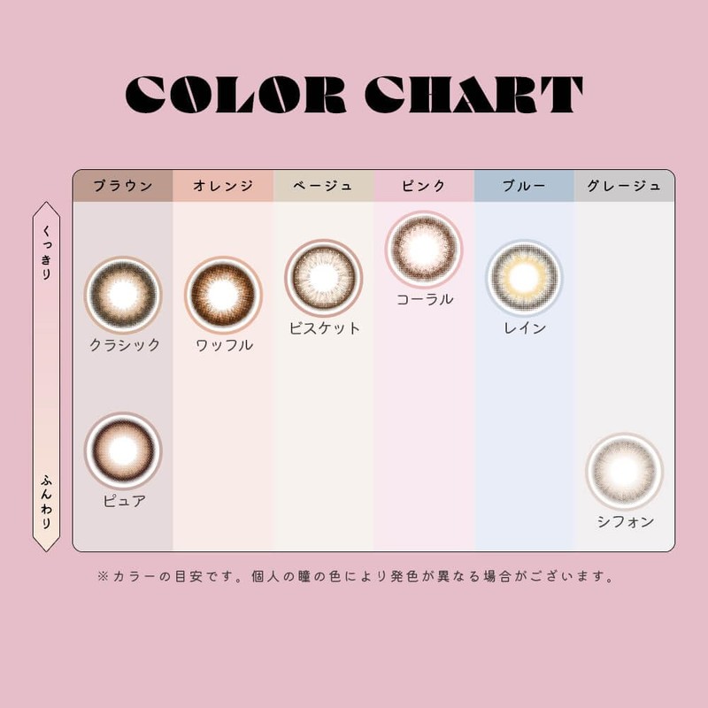 カラコン アンドミー ワンデー【ビスケット】10枚入り ANDMEE 1day UVカット カラーコンタクト ワンデー 度あり 度なし