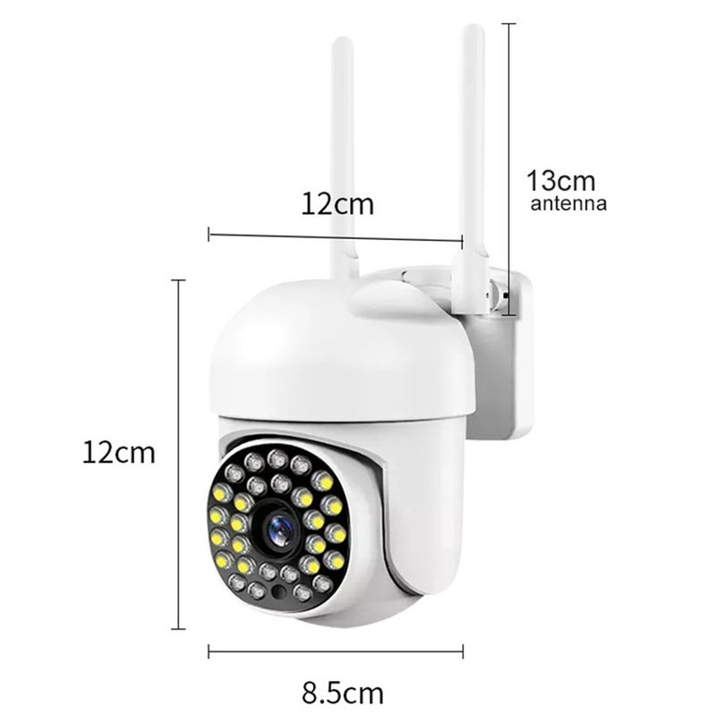 1080P Smart WiFi Camera System Waterproof Wireless Monitor Camera 355°Rotatable