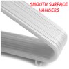 ADEPTNA PACK OF 40 PLASTIC NURSERY HANGERS BABY COAT HANGERS