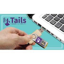 Linux Tails OS Bootable USB Flash Thumb Drive with Persistence Storage for Anonymous Internet Access with no Censorship – Secure Your Privacy (32GB)