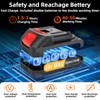 Mini Chainsaw Cordless,6 Inch Portable Electric Handheld Chain Saw with