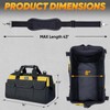 TICONN Heavy Duty Tool Bag with Multi-Pockets, Portable Tool Box