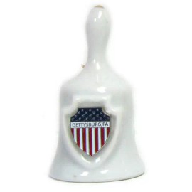Gettysburg Porcelain Americana Bell