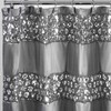 Zahari Home Sinatra Bathroom Shower Curtain Glamorous Bling Fabric Shower