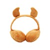 Scooby Doo Dog Tag Brown Ear Muffs With 3D Ears