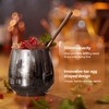 Stainless Steel Wine Glass Stemless Egg Shape 550ml Unbreakable Portable