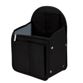 Berkelen Backpack Organiser Waterproof Bag Organiser Handbag Bag Organiser Travel Organiser Bag in Bag Organiser Inner Pockets for Backpack Black