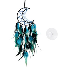 OAOSDH 1 x feather pendant and 1 x hook, dream catcher hanging decoration, hand-woven hanging decoration, home decoration, creative hanging decoration.