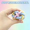 BingegePet Ferret Toys 6-Pack with Bells – Colorful Interlocking Ball