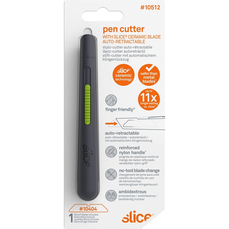 Slice Pen Cutter Auto-Retractable Utility Knife