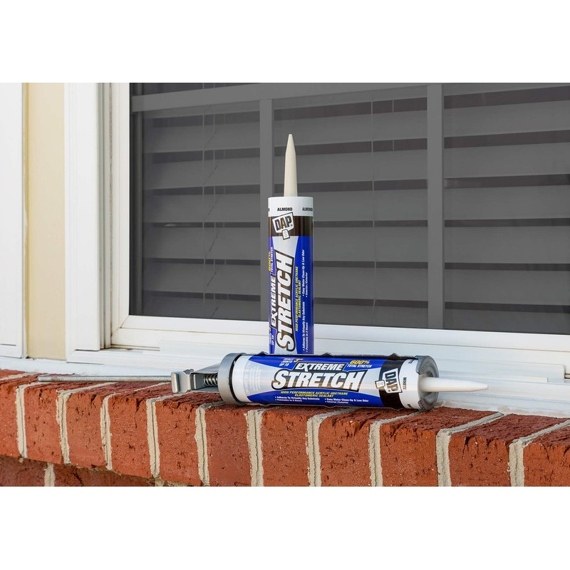 DAP 7079818706 Extreme Stretch Elastomeric Sealant, 10.1 Oz, Woodtone, 10