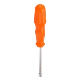 HARFINGTON Metric Nut Driver 5mm Dia 85mm Shank 6 Point Hex Hexagon Socket Wrench Screwdriver with Non-Slip Handle for Tightening and Loosening Fasteners
