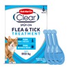 Bob Martin Clear  Spot On Flea Treatment for Cats & Ferrets  Kills Fleas & Ticks  Fast Control, 15 Week Protection  (3 Pipettes)