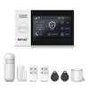 PGST 8-Piece Kits Home Security System with Real-Time Alerts,DIY Wireless