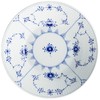 Royal Copenhagen 1016768 Blue Fluted Plain Deep Plate, 6.7 inches