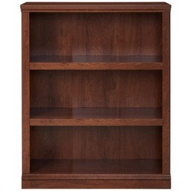 Sauder Select 3-Shelf Bookcase, L: 35.28" x W: 13.23" x H: 43.78", Oiled Oak Finish