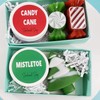 Christmas Candy Cane Soap Spa Box. Secret Santa Small Gift