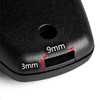 Key Shell Pilot Car Key with 3 Buttons for Renault