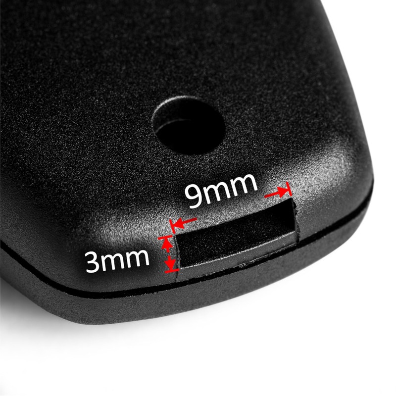 Key Shell Pilot Car Key with 3 Buttons for Renault