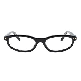 TIJN Olisa Retro Blue Light Glasses,Cat-Eye Vintage Frame Computer Glasses for Women Men,Lightweight Bluelight Glasses,Black