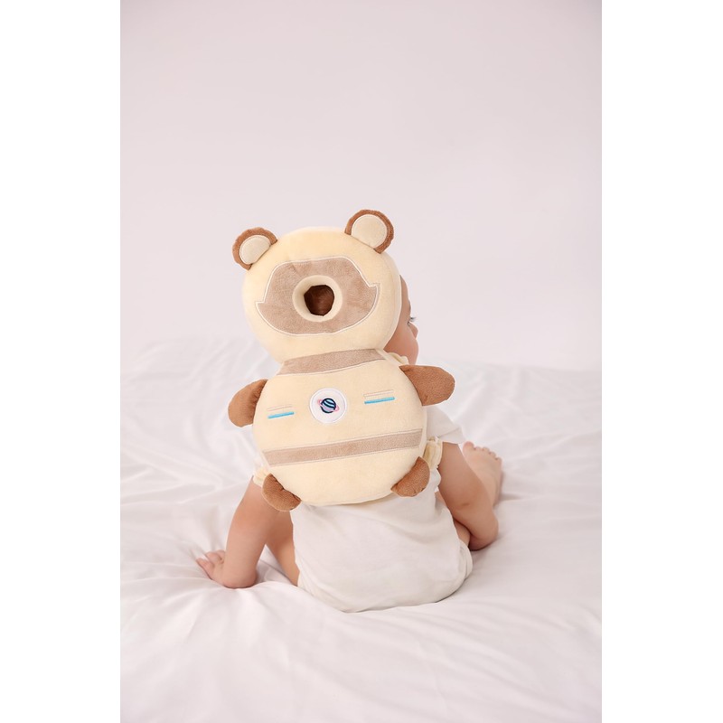 Feidoog Baby Head Protector Cushion Backpack with 3 Baby Knee