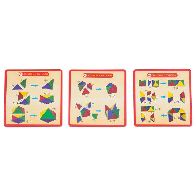Betzold - Magnetwürfel aus 24 farbigen Tetraedern - Geometrie-Bausatz Mathematik