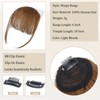 Clip in Bangs 100% Human Hair Fake Bangs Clip in