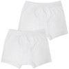 GALOW Boys' Boxer Shorts, Set of 2, 100% Cotton, 100%