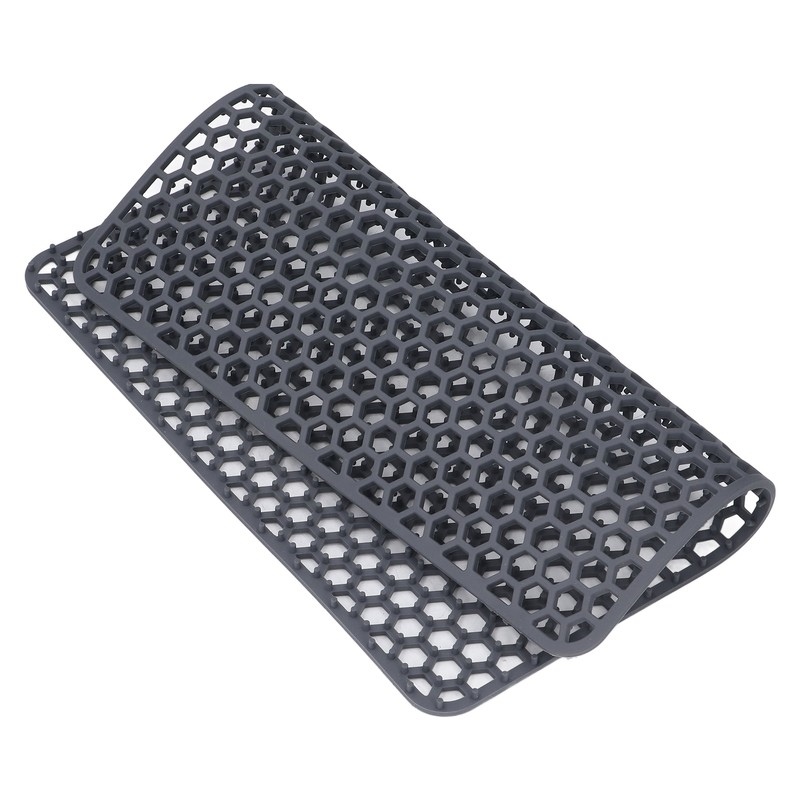 Sink Mat Silicone Durable Grid Design Anti Slip Sink Protection