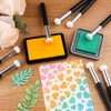 Briartw 20 Pcs/Pack Sponge Applicators, Mini Paper Pouncers for Card