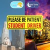 JUSTTOP 3pcs Student Driver Magnet for Car, Please Be Patient