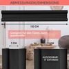 Draught Excluder for Armored Doors and Interior and Exterior Doors