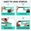 HAUSHOF Light Duty Staple Gun Upholstery Staple Gun w/Remover 800PC