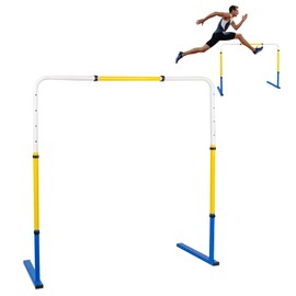 ZSHIGANMA Adjustable Height Hurdles Track and Field,Detachable Agility Speed Jumping Training Equipment for Kids,Youth and Adults,Indoor & Outdoor Use（1 Pack）