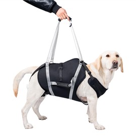 Dog Lift Harness for Senior & Injured Pets,for 76-110 LB Full Body Support Rehabilitation Dog Sling Carrier with Handles, Front/Rear Leg Assist for Arthritis, Hip Dysplasia Post-Surgery Recovery XXL