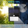Solar Lights Outdoor [6Pack/3Modes], Solar Security Lights Solar Motion Sensor