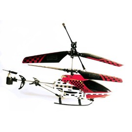 Team RC New 3Ch Talon Mini V2 R/C Helicopter with Built-in Gyroscope Remote Control - Red