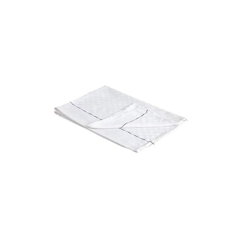 Vogue Stylish Waiting Cloth Tea Towel | White with Blue
