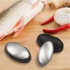 Anti-Rust Stainless Steel Soap Set of 2 Eliminates Odours Eco