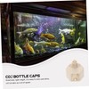 GRIRIW 2pcs Diy Co2 Generator Bottle Caps for Aquarium Air