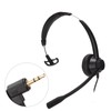 2.5mm Telephone Headset Noise Reduction Unilateral Elbow Plug Customer Service