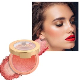 Oulac Rouge Powder Puder Blush Sanfter Schimmer & Seidig Zart,Hochpigmentiert, Langlebig,Vegane Tierversuchsfreie Kosmetik, Augen Kosmetik 1er Pack, 4,8 g, Sweet Date (F03)