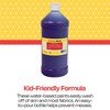 School Smart Washable Finger Paint, Purple, 1 Quart Bottle