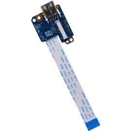 Deal4GO Power Button USB Port Board DA0X8ITB8D0 L44536-001 Replacement for HP ProBook 430 G6 430 G7 Zhan 66 Pro 13 G2, Blue