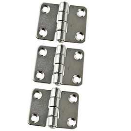 Cabin Door Hinges 3 Pack Stainless Steel for Boat Yacht Motor Home Locker Marine